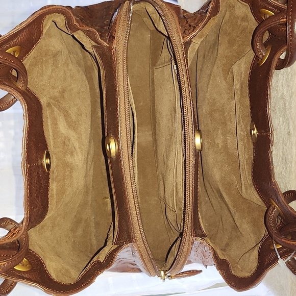 JRA EXOTIC Real Crocodile skin bag Authentic - Picture 9 of 16